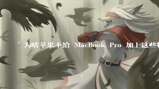 为啥苹果不给 MacBook Pro 加上这些特性？