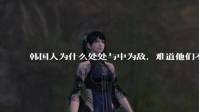 韩国人为什么处处与中为敌，难道他们不知道自己是芝麻小的小国吗？